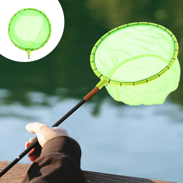 Harayaa Rete Sostitutiva Per Guadino In Silicone - Multimisura Da 63 A 172 Cm Di Circonferenza - Rete Da Pesca Portatile E Resistente