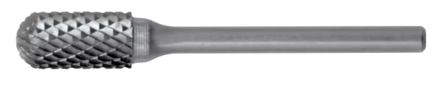 Cle-Line C17545 5/8 in. x 1/4 in. SC-6 Double Cut Carbide Burr