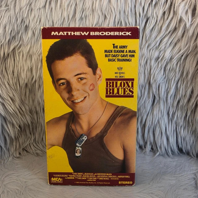 BILOXI BLUES VHS 1988 War Comedy Matthew Broderick Neil Simon MCA Home ...