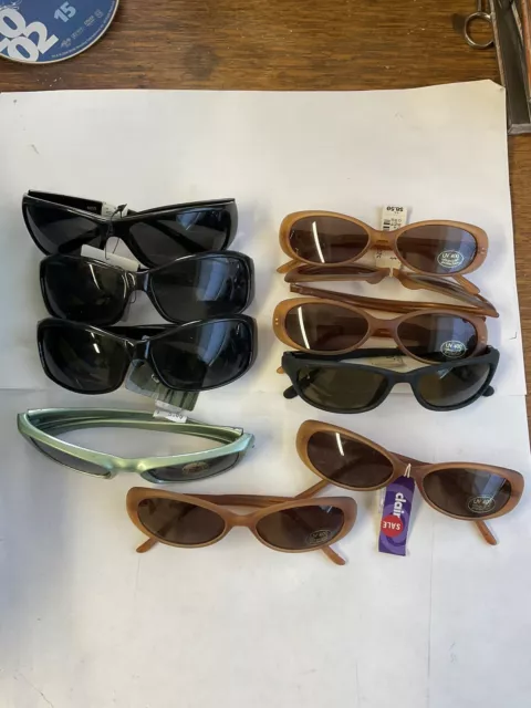 (10) New Women’s - Men’s Sunglasses Lot! Resale Lot! $$$$$