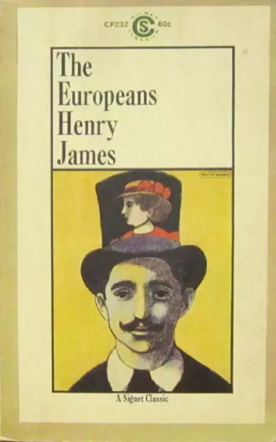 Henry James(Paperback Book)The Europeans-Signet-1964-VG