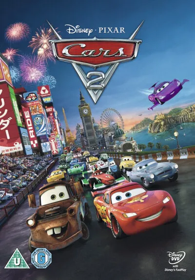 Cars 2 (DVD) Owen Wilson Larry the Cable Guy Michael Caine Emily Mortimer