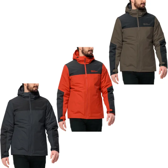 Jack Wolfskin Mens Jasper Insulated Waterproof Jacket Coat