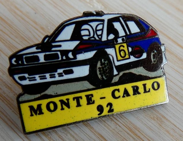 Plaque Rallye Monte Carlo 1985 - Collection