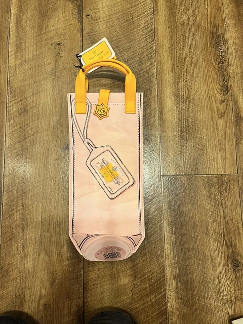 VEUVE CLICQUOT Rose Champagne INSULATED Travel Shopping Bag New With Tags
