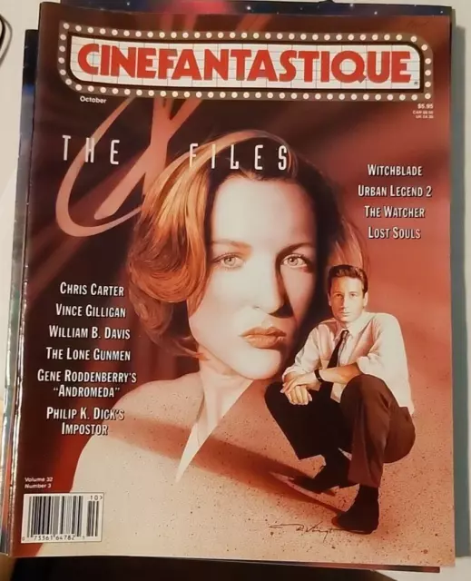 Cinefantastique Magazine Vol. 31 No. 11 | October 2000 | The X Files Issue