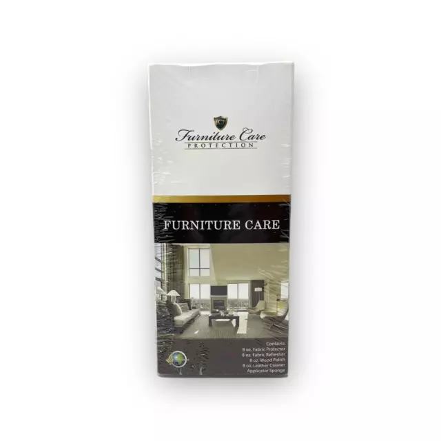 Furniture Care Protection Kit Protector Refresher Polish Cleaner New Sealed NIP