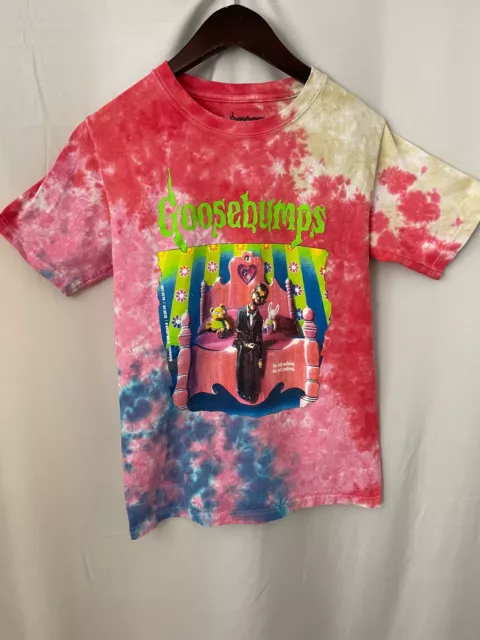 Goosebumps Pink/Green/Blue /Yellow Tie Dye Short Sleeve T-shirt