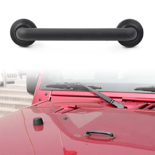 Chiusure Per Cofano Con Staffa, Coppia, Compatibili Con Jeep Wrangler TJ (1997-2006), Ricambio Diretto