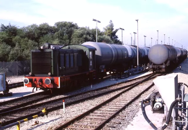 Original MF Dia VTG Lok 6 = DB V36 211 München Milbertshofen 8/1987 (# 251)