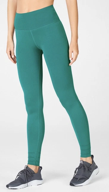 FABLETICS DARK JADE High Waisted Pocket Sculptknit Legging Size L £32.99 -  PicClick UK