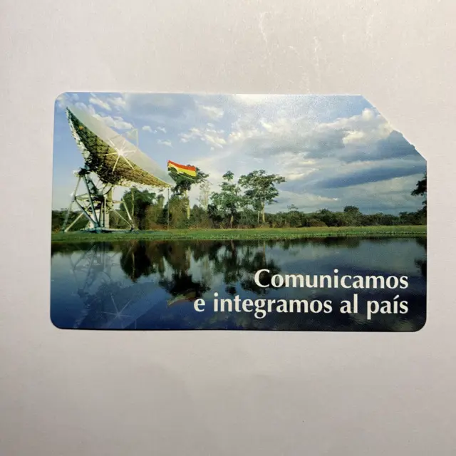 Vintage Phonecard Collection Bolivia Entel Urmet Patent