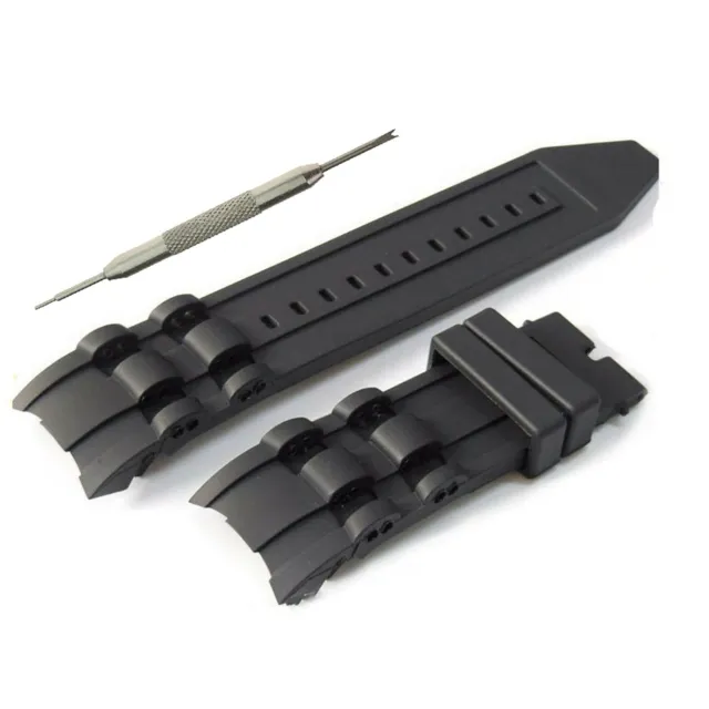 WBco 26 mm Fits for Invicta Pro Diver Silicone Rubber Watch Band Strap