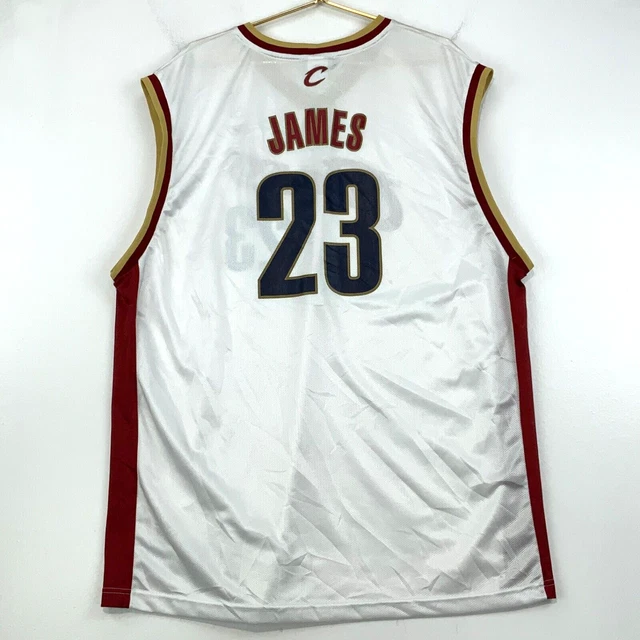 Reebok SEWN NBA Jersey Size 52 (2XL - 3XL) LeBron James #23