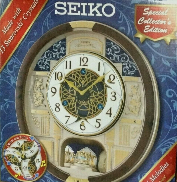 SEIKO MELODIES IN Motion Wall Clock 36 Melodies 2021 Special Edition
