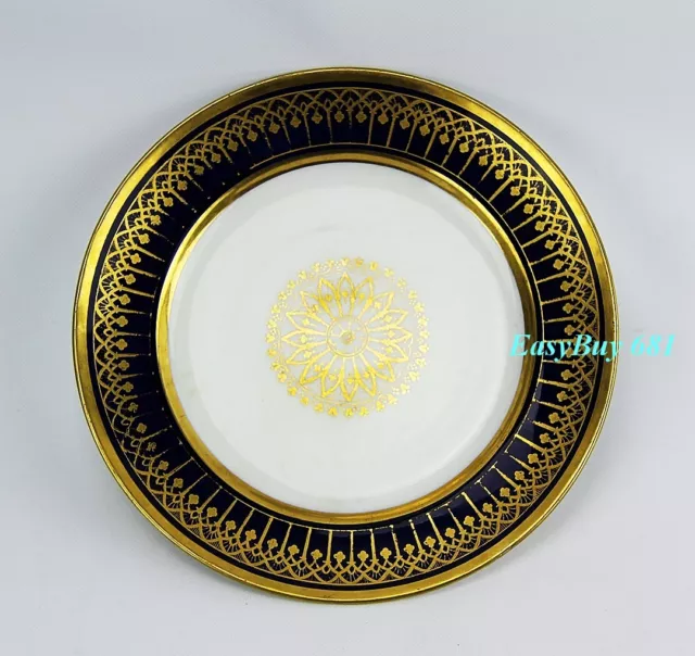 Sevres Darte Freres Old Paris Cabinet Plate Museum Quality No Chips Handmade