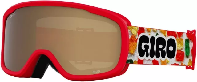 Giro BUSTER Goggle Brille Red Gummy Ski Snowboardbrille OTG *Ausstellungsstück*