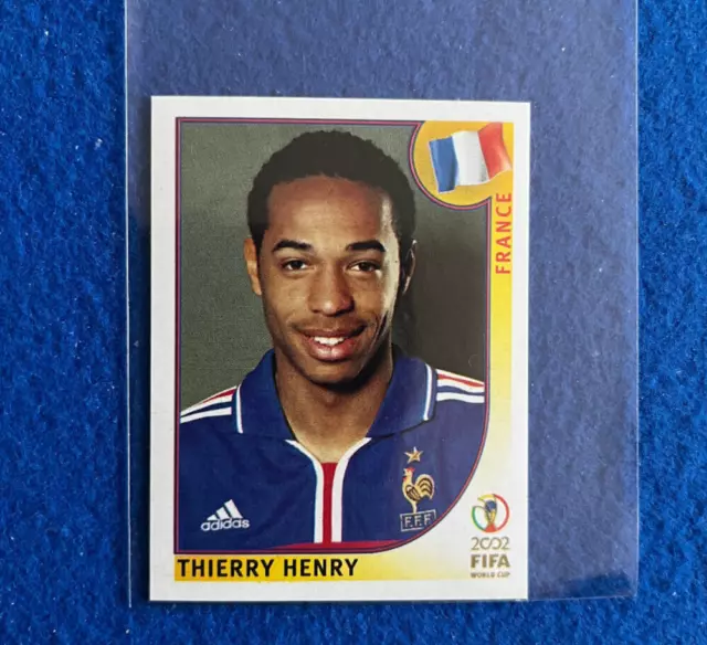 Panini Wc  World Cup 2002 Korea Japan Thierry Henry  #41