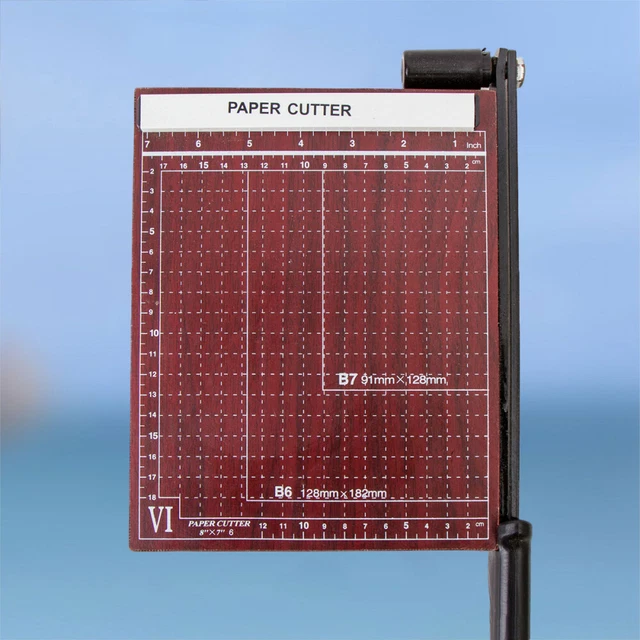 A5 Papierschneider Tragbarer Scrapbooking-Papierschneider Guillotine-Papierschne