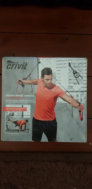 Crivit resistance band on sale with pulley instructions