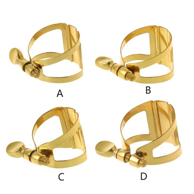 Alto Sax Clarinet Mouthpiece Ligature Saxophone Parts Clip Ligature Single Screw