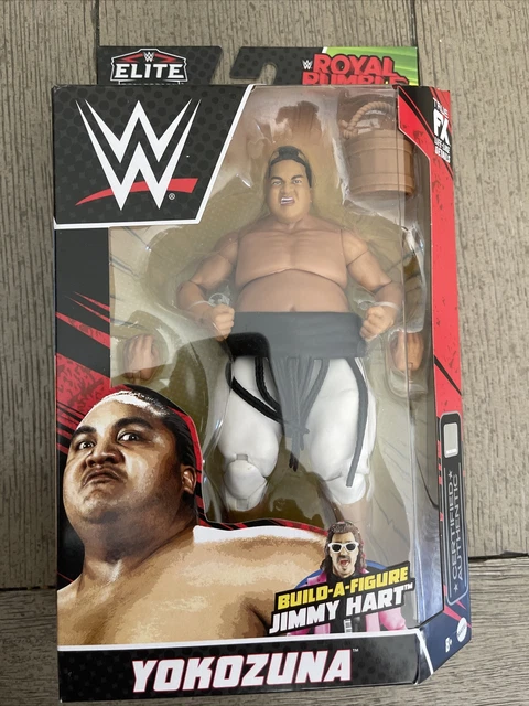 WWE Yokozuna Elite Royal Rumble Jimmy Hart Build A Figure MOC