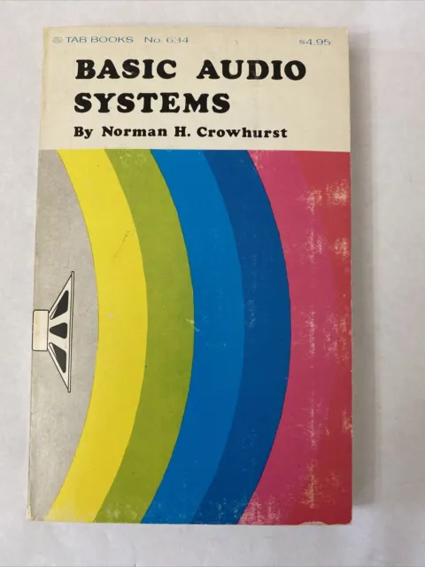 Basic Audio Systems by Norman H. Crowhurst Tab Books 634 First Edition