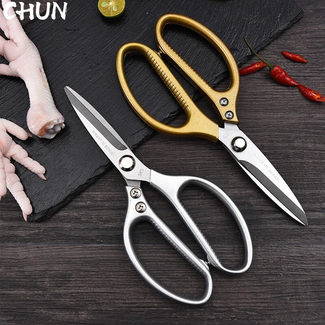 KITCHEN SCISSOR SHEAR Knife Chicken Bone Cut Meat Strong Aluminum Alloy