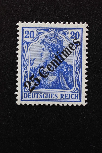 DEUTSCHE KOLONIEN DP IN DER TÜRKEI 25 C auf 20 Pf MI Nr. 50 POSTFRISCH