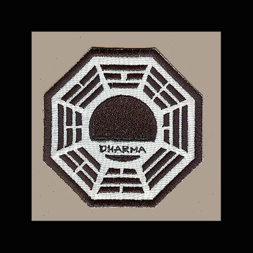 LOST Dharma Initiative Embroidered patch "Temple"
