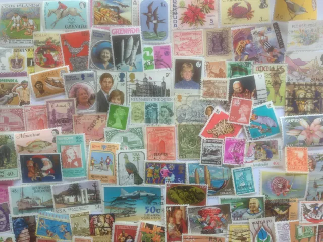 20,000 Different British Commonwealth/Empire all periods plus GB Stamps