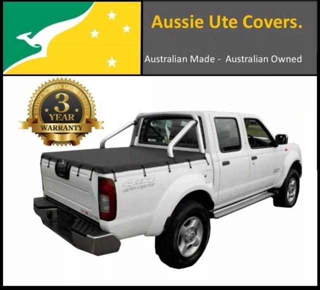 Aussie Tonneaus Clip On Tonneau Cover fits Nissan Navara Dual Cab STR D22T