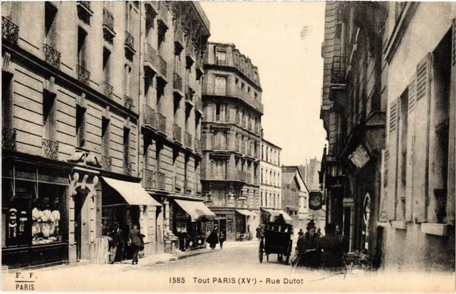 CPA TOUT PARIS 15e Rue Dutot F. Fleury (1249207)