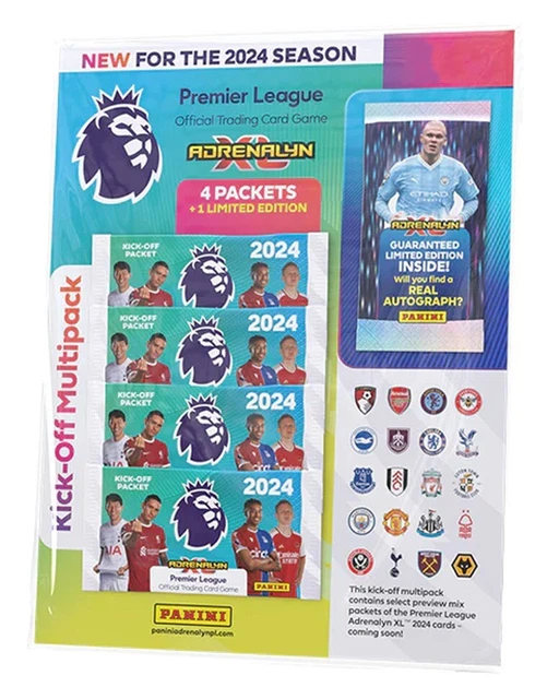 UK PANINI PREMIER League 2024 23/24 Adrenalyn XL Trading Card Game