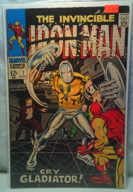 The Invincible Iron Man 1968 Marvel Comics issue 7