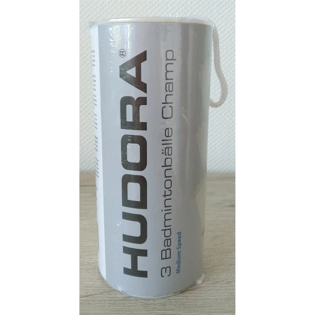 Hudora 76417 Badmintonball Champ, 3er Set