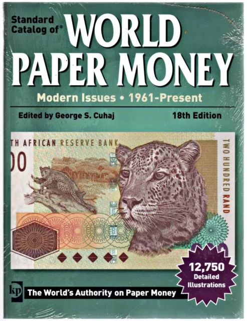 Modern World Paper Money - 18th Ed: Krause Pub.: In Original Shrinkwrap  jgree