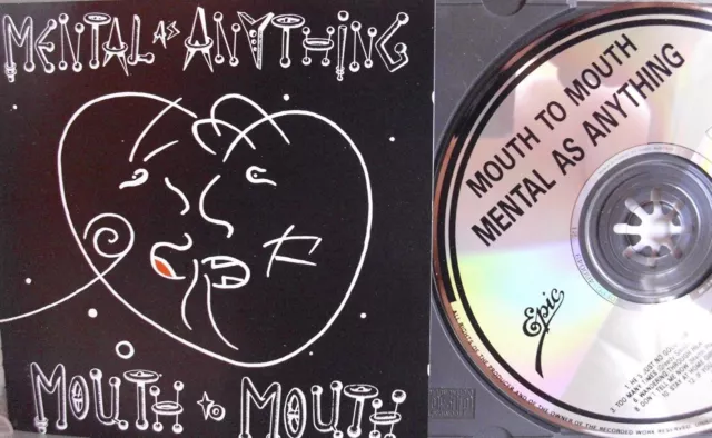 Mental as Anything- Mouth to Mouth- EPIC 1987- Made in Austria WIE NEU