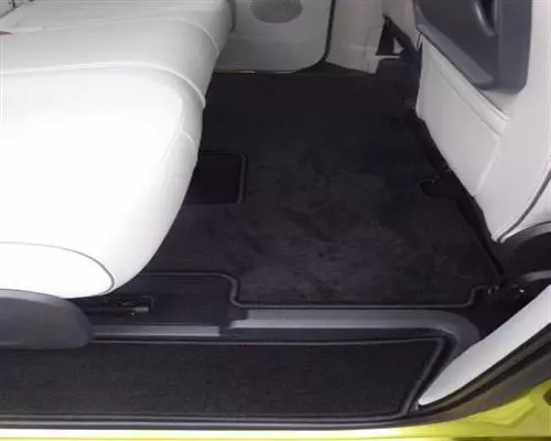 Fußmatte Teppich hinten feiner Velour 1-tlg schwarz passend für VW ID Buzz Pro