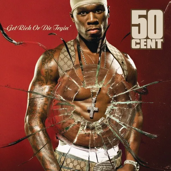 50 Cent "Get Rich or Die Tryin'" Music Album Art Canvas Poster HD Print