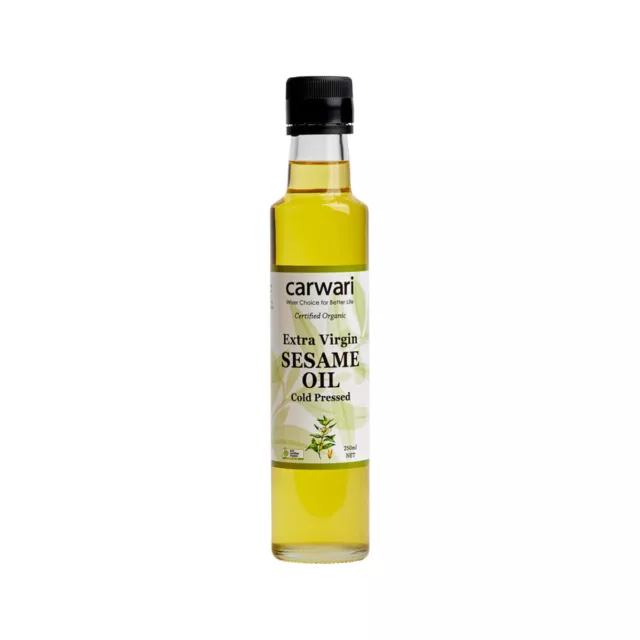 ^ Carwari Organic Extra Virgin White Sesame Oil 250mL