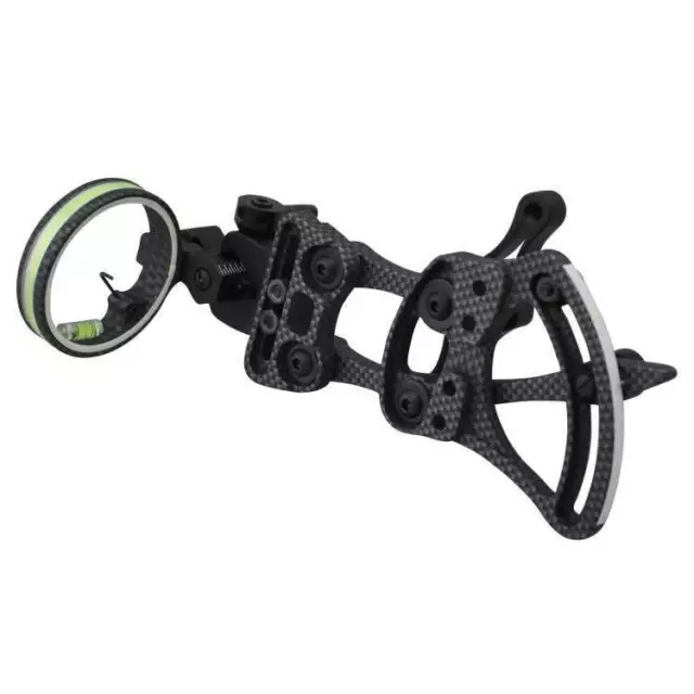 Topoint Single Pin Sight Compound Bow Sight Fully Adjustable Right Handed TP9510