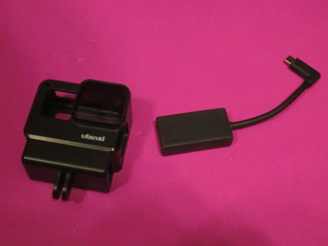 GoPro Pro 3.5mm Mic Adapter FOR GOPRO HERO7 BLACK LAVALIER MICROPHONE [OPEN BOX]