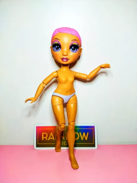 RAINBOW HIGH Doll 💥 Fashion Studio Avery Styles NUDE 💥 Perfect Cond.CHECK LIST