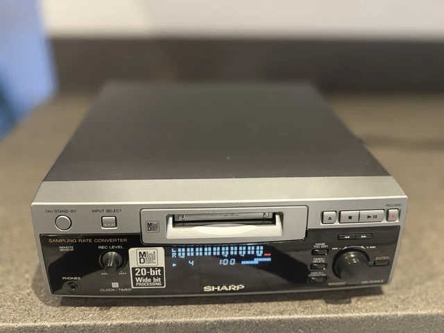 Sharp Minidisc Seperate SHARP MINI DISC Player and Recorder Tested Working Good Condition £85. ...