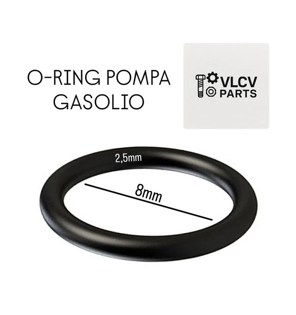 10 PZ O-RING GOMMINI GUARNIZIONI POMPA COMMON RAIL 0445010080 FIAT 1.3 MULTIJET - Foto 7