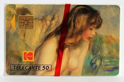 Telecarte Privee Publique  7/92 En412  Baigneuse Renoir kodak 50 u  NSB 