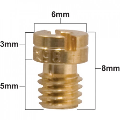 Keihin 99101-393 Series Main Jet 175 019-208 for ATV/UTV