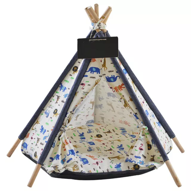 Pettimania Tipi/ Grotte / Tente Avec Tierprint pour Chiens,Divers Tailles,Neuf