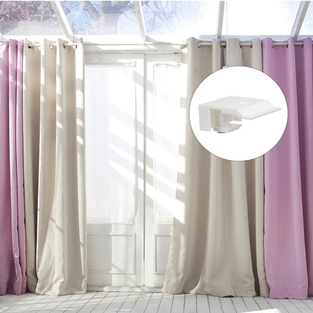 10 PCS Blinds Brackets Wall Mount Curtain Holders Pleated